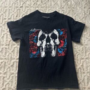 Black Graphic Kids T-Shirt